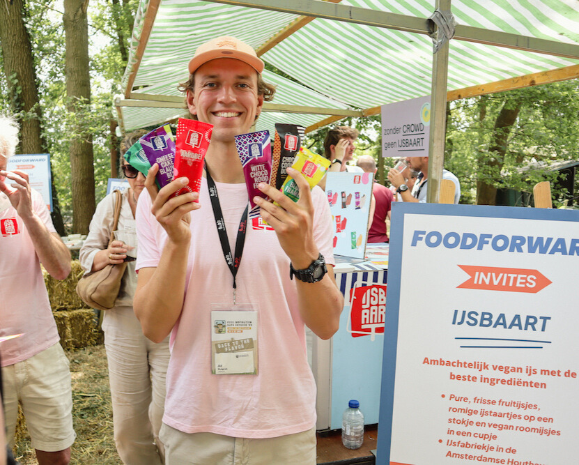 Ijsbaart bij de Food Forward Inspiration Days Partners